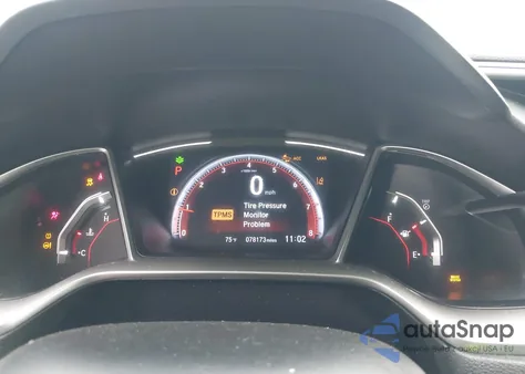 2019 Honda Civic Sport z USA, uszkodzony, nr VIN 19XFC2F80KE047355